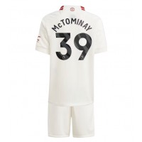 Dres Manchester United Scott McTominay #39 Tretina pre deti 2023-24 Krátky Rukáv (+ trenírky)